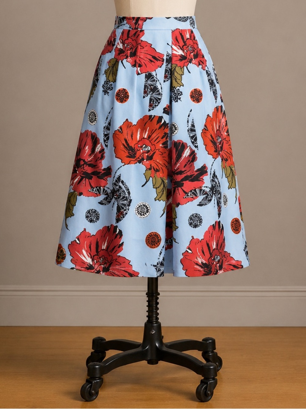 Nordstrom Classique Entier Floral Print Skirt